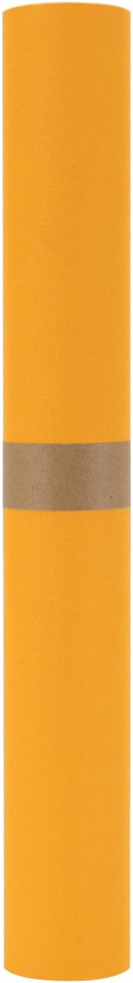 Wooqu Book Cloth, Fabric Surface and Paper Backed, Easy to Use, Strong, 17x29”, for Book Binding, Sunflower