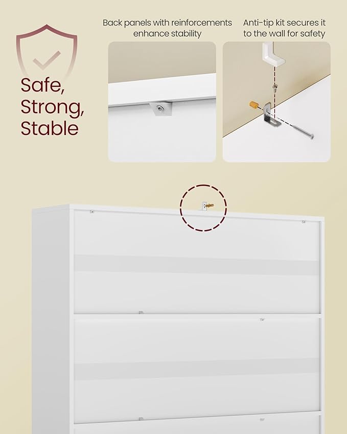 VASAGLE Custos Collection - Bookshelf, Bookcase, Cube Shelf with 9 Compartments, 9.4 x 38.6 x 38.6 Inches, Storage Shelf, for Living Room, Home Office, Dining Room, Cloud White ULBC477W01