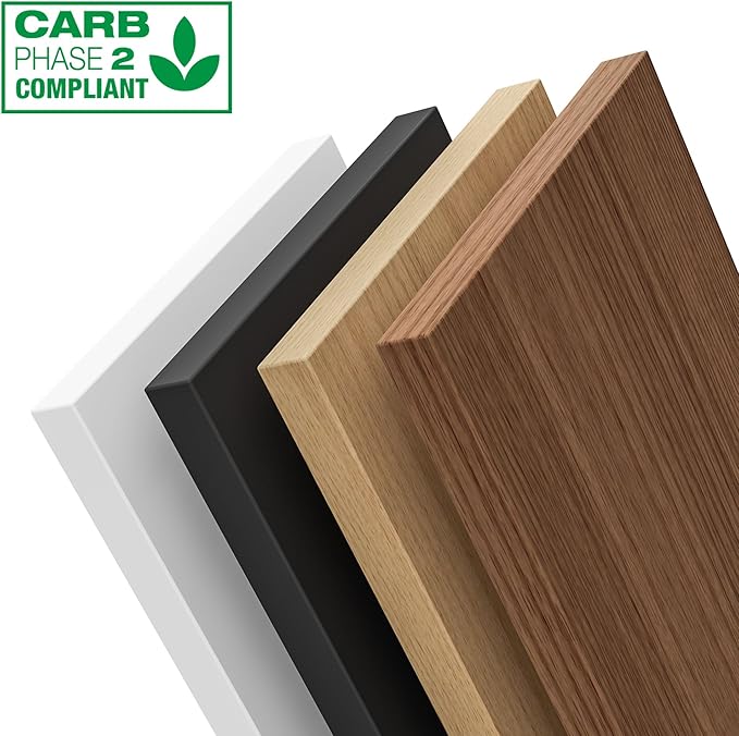 White Bookshelf, Wood Bookcase with 3 Tier Open Shelves, 10-Cube Minimalist Storage Shelf for Living Room, Bedroom, 55.1" W x 42.5" H