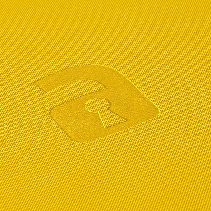 Vault X 12 XL Pocket Trading Card Zip Binder - 624 cards, Premium Exo-Tec Album Material, 26 Side-Loading Pages, Folder for Collectible Card Games, Sports, TCG (Yellow)