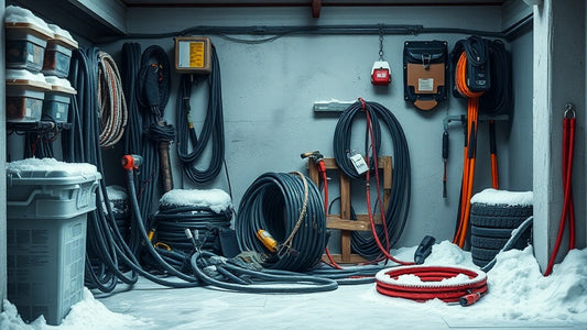 Winter Cable Management: Durable Straps for Safe Organization