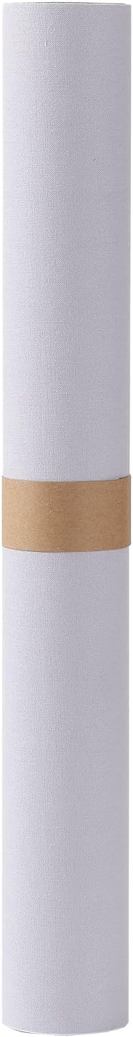 Wooqu Book Cloth, Fabric Surface and Paper Backed, Easy to use, Strong, 17x29”, for Book Binding, Light Purple