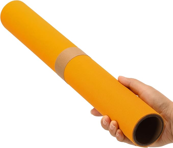 Wooqu Book Cloth, Fabric Surface and Paper Backed, Easy to Use, Strong, 17x29”, for Book Binding, Sunflower