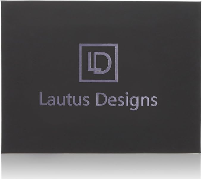 Zippered Portfolio Binder with Junior Legal 5x8 Notepad - Dark Brown PU Faux Leather Business Padfolio Organizer Folder with 8 Inch Tablet Sleeve & Gift Box by Lautus Designs