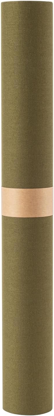 Wooqu Book Cloth, Fabric Surface and Paper Backed, Easy to Use, Strong, 17x29”, for Book Binding, Seaweed