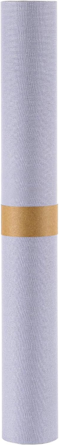 Wooqu Book Cloth, Fabric Surface and Paper Backed, Durable, Strong, 17x29”, for Book Binding, Lilac