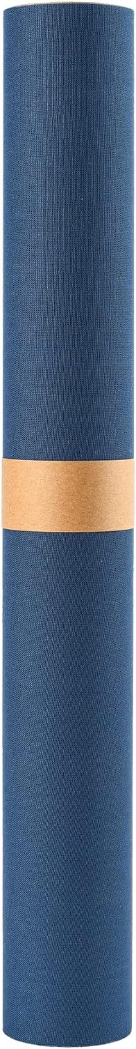 Wooqu Book Cloth, Fabric Surface and Paper Backed, Easy to Use, Strong, 17x29”, for Book Binding, Sapphire