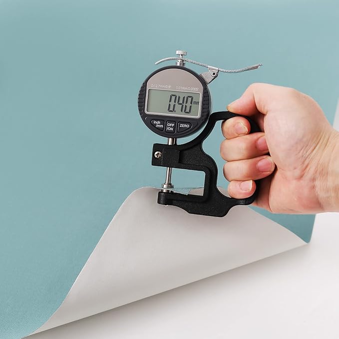 Wooqu Book Cloth, Fabric Surface and Paper Backed, Easy to Use, Strong, 17x29”, for Book Binding, Teal