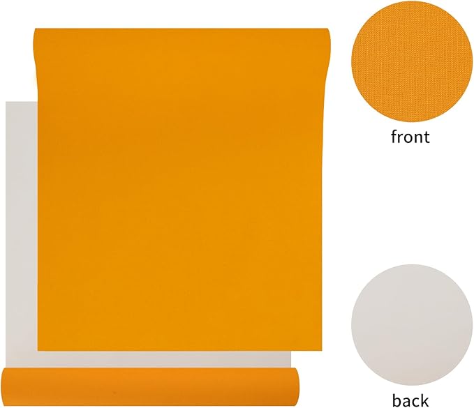 Wooqu Book Cloth, Fabric Surface and Paper Backed, Easy to Use, Strong, 17x29”, for Book Binding, Sunflower