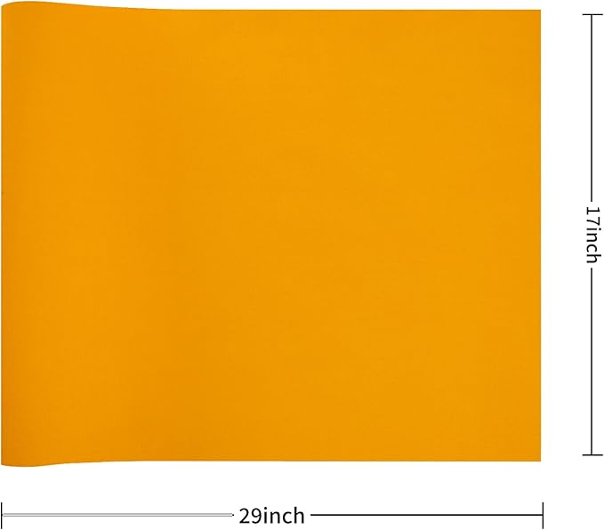 Wooqu Book Cloth, Fabric Surface and Paper Backed, Easy to Use, Strong, 17x29”, for Book Binding, Sunflower