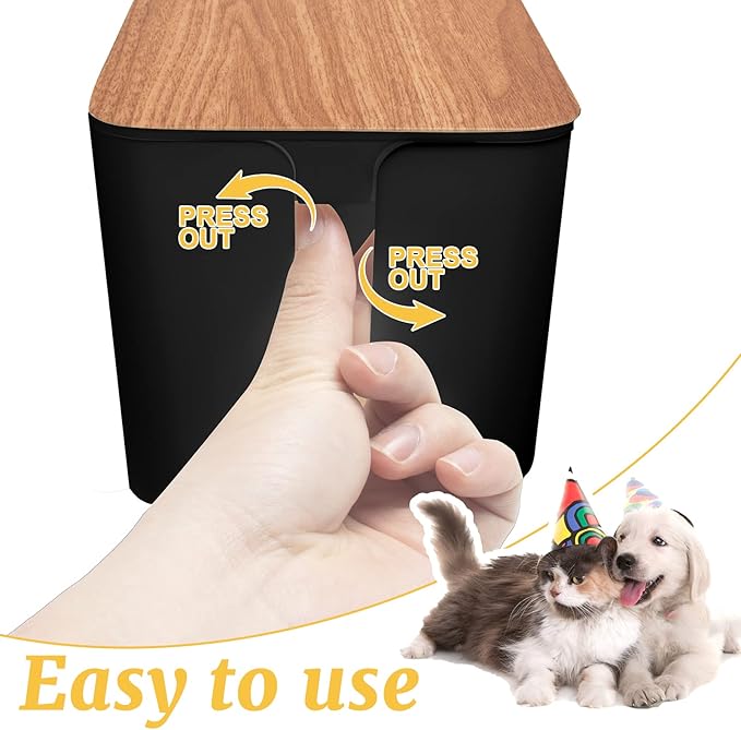 YUANYE Cable Management Box Cable Management Kit for Power Strip to Hide Wires,Cord Organizer Boxes,Safe ABS Material Wire Organizer of Cable Clips Sleeve for Home & Office,2Pack-123PCS/Black