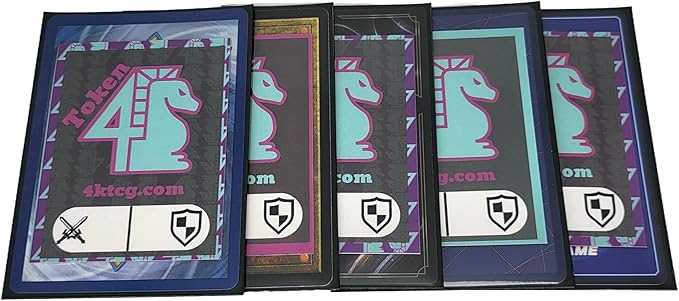 100 Count Black Card Sleeves, Matte Card Deck Card Protectors, Trading Card Fit for MTG, PKM, TCG and Sports Cards