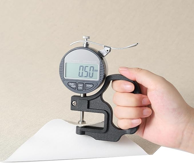 Wooqu Book Cloth, Natural Linen Surface and Paper Backed, Easy to Use, Strong, 17x29”, for Book Binding, Blue Blend