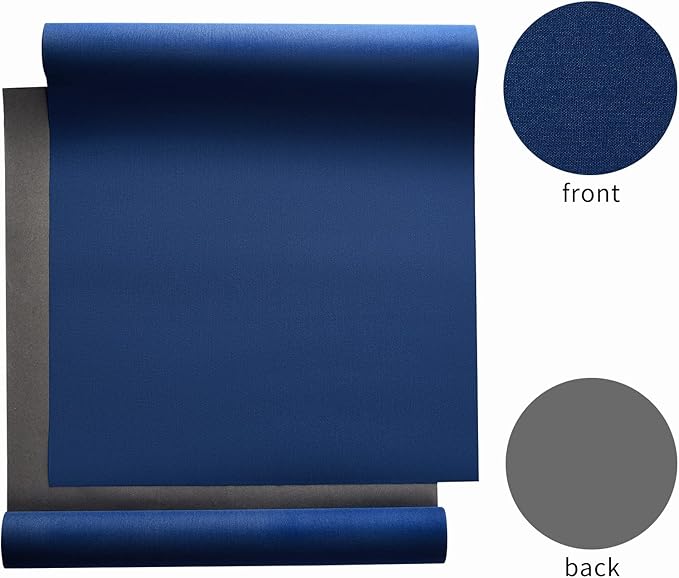 Wooqu Book Cloth, Fabric Surface and Paper Backed, Easy to Use, Strong, 17x29”, for Book Binding, Sapphire