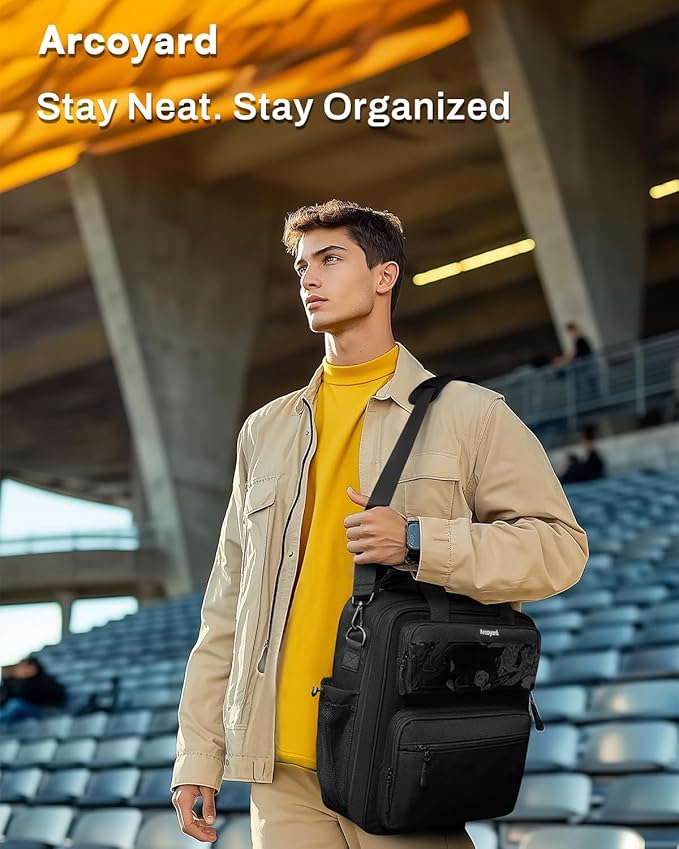 Zipper Binder 3 Ring with Ita Window, 3 Inch Binder with Zipper D-Ring Fits 14 in Laptop, 3-in-1 Shoulder/Backpack/Handle 600 Sheets Capacity for School & Office – Black