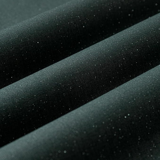 Wooqu Book Cloth, Fabric Surface and Paper Backed, Easy to Use, Strong, 17x29”, for Book Binding, Glitter Forest Green