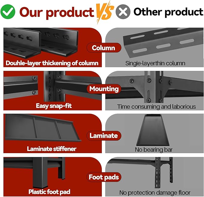 3 Tier Bookshelf - Industrial Metal Frame, Adjustable Shelves, Small Space Friendly - Bedroom/Living Room/Kitchen/Balcony Essential