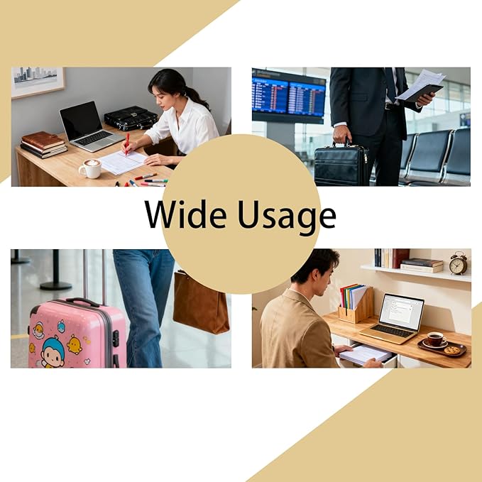 Zippered Padfolio with Hidden Handle and Clipboard, Leather Portfolio with Front Pocket, Business Padfolio Tablet/13” Laptop Organizer, Padfolio for Women/Men (Brown)