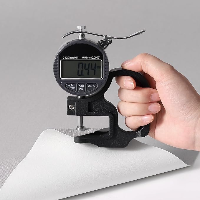 Wooqu Book Cloth, Fabric Surface and Paper Backed, Easy to Use, Strong, 17x29”, for Book Binding, Light Gray