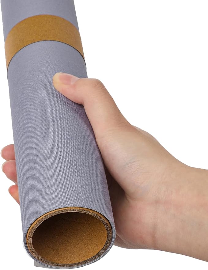 Wooqu Book Cloth, Fabric Surface and Paper Backed, Durable, Strong, 17x29”, for Book Binding, Lilac