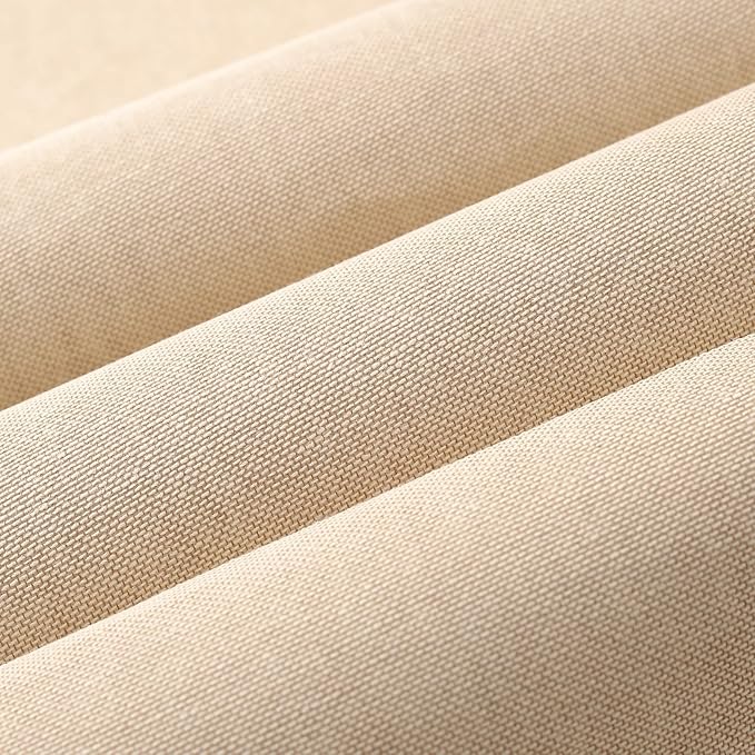 Wooqu Book Cloth, Natural Linen Surface and Paper Backed, Easy to Use, Strong, 17x29”, for Book Binding, Oatmeal