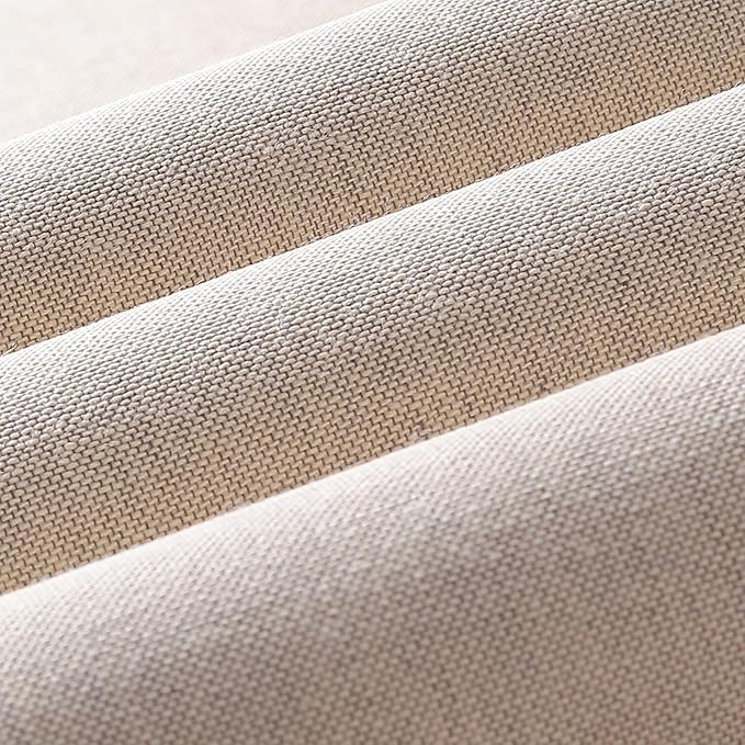 Wooqu Book Cloth, Natural Linen Surface and Paper Backed, Easy to Use, Strong, 17x29”, for Book Binding, Blue Blend