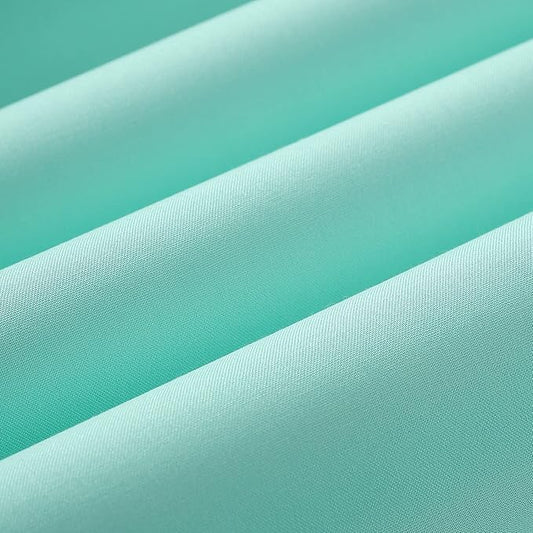 Wooqu Book Cloth, Fabric Surface and Paper Backed, Easy to Use, Strong, 17x29”, for Book Binding, Mint Green