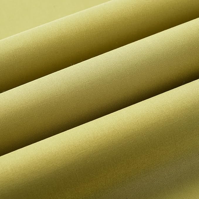 Wooqu Book Cloth, Fabric Surface and Paper Backed, Easy to Use, Strong, 17x29”, for Book Binding, Olive