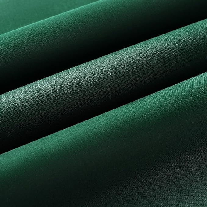 Wooqu Book Cloth, Fabric Surface and Paper Backed, Easy to Use, Strong, 17x29”, for Book Binding, Dark Green