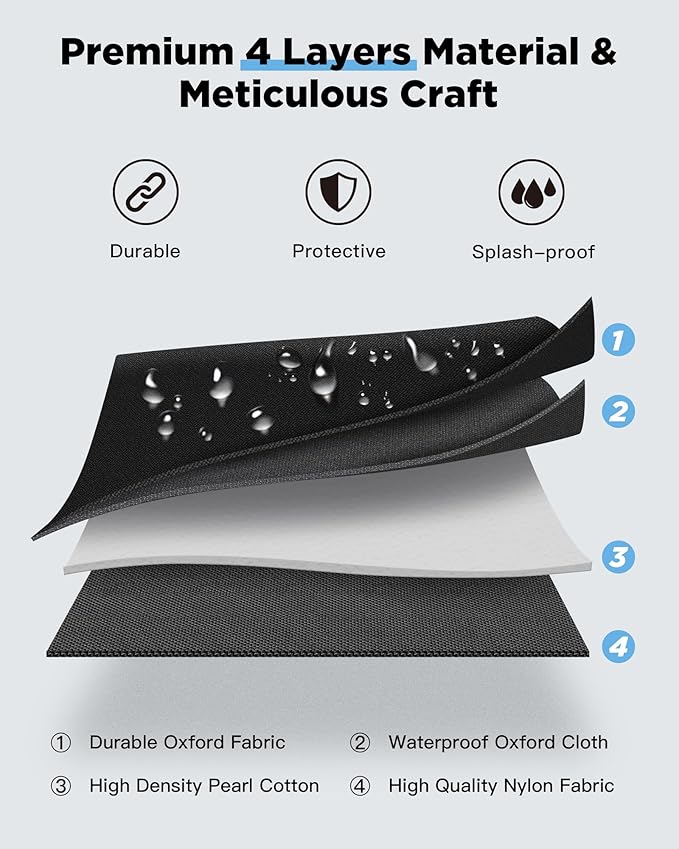 Zannaki A6 Zipper Binder, 6 Ring Personal Planner Journal Budget Binder Cover Case, Refillable Notebook Shell for Cash Envelope Loose Leaf Filler Paper Organizer Portable School Office Supplies, Black