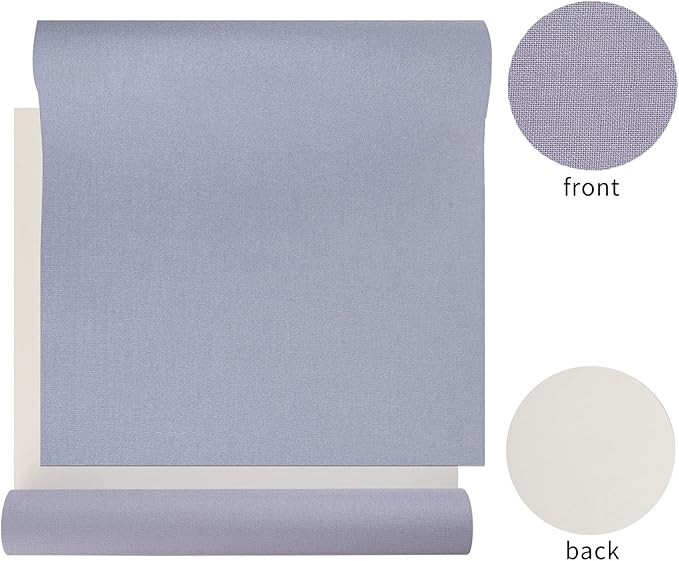 Wooqu Book Cloth, Fabric Surface and Paper Backed, Durable, Strong, 17x29”, for Book Binding, Lilac