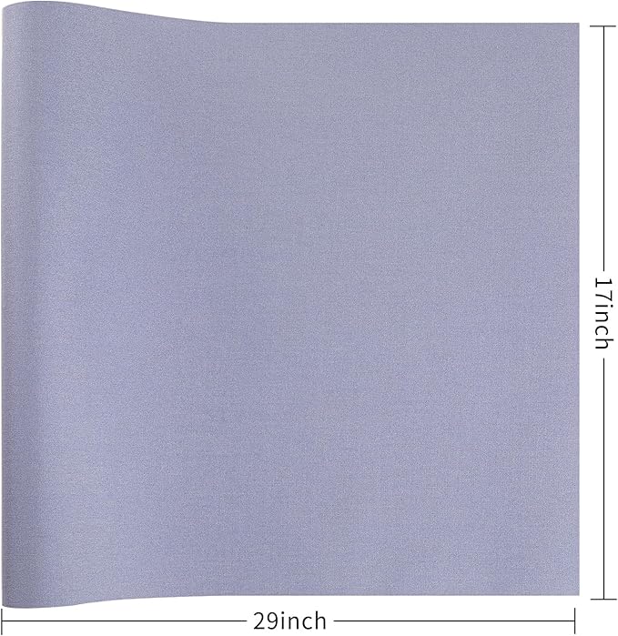 Wooqu Book Cloth, Fabric Surface and Paper Backed, Durable, Strong, 17x29”, for Book Binding, Lilac