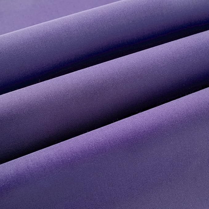 Wooqu Book Cloth, Fabric Surface and Paper Backed, Easy to Use, Strong, 17x29”, for Book Binding, Purple